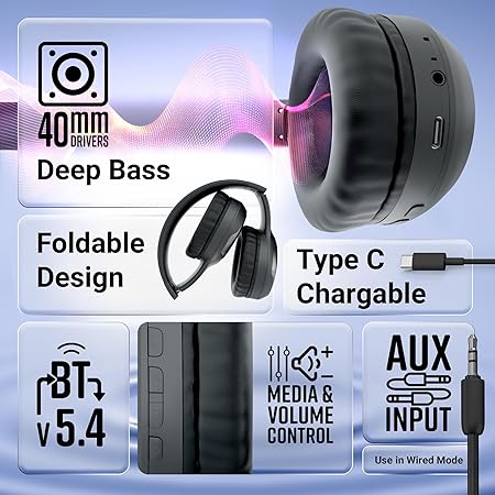 ZEBRONICS Thunder Max Headset